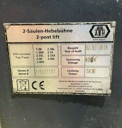 ATH Heinel Autolift Ersatzteile