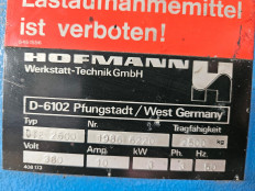 Hofmann-Hebebühnen-Ersatzteile