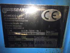 Beissbarth R224 R225 R230 R231 R235 R236