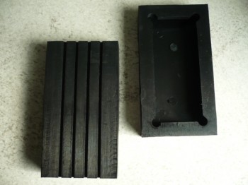lift pad, rubber pad, rubber plate for Laycock lifting platform