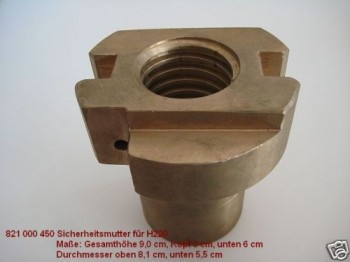 safety nut for Romeico H 220 lifting platform