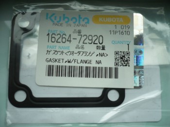 Dichtung Flansch Thermostat Kubota KX41 Minibagger 1624172920 1626472920