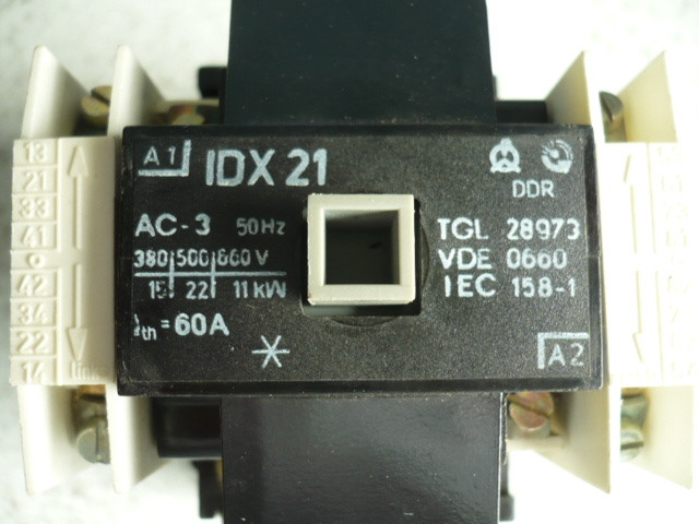 Contactor air contactor power contactor S-IDX 21 220V 60A VEB EAW DDR IFA