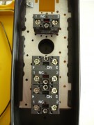 Telemecanique XACA04 pushbutton pendant control box manual control crane control