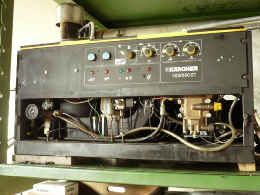 Kärcher HDS 810 SE station hot water high pressure cleaner steam cleaner UVV NEW