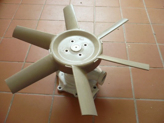 Fan wheel wind blade cooler water pump VTA Takraf 6302 VEB Progress IFA DDR