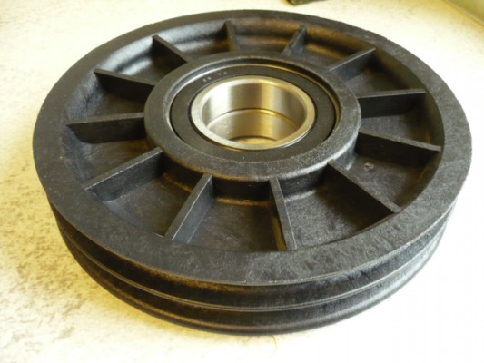 original cable pulley for Zippo 2405 Lifting Platform (for two steel ropes)