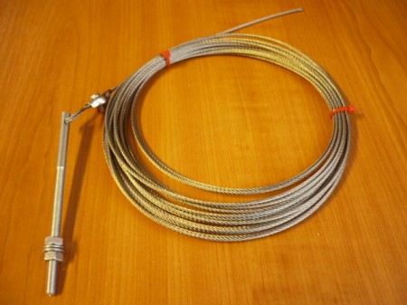 shift cable, control cable, steel rope for Slift Classic 2.25 lift (old version for drive side)