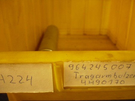 Tragarmbolzen bzw. Bolzen für Tragarme für Romeico H224 / FOG 449 Hebebühne