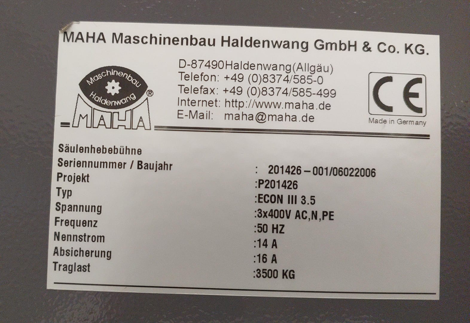 Hauptschalterschalter 25A 4 Pin Isolatorschalter - Kunststoff IP65 Für Lüftung, Pumpe & Solaranlagen