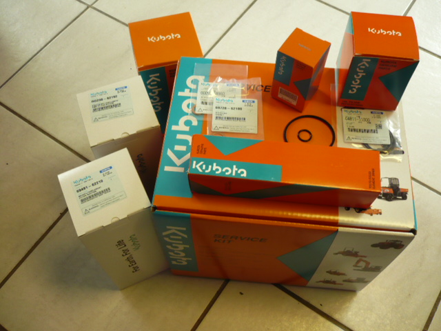 Kubota Kx015-4 Filter Service Kit Mini Digger-Excavator 