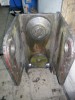 guide roller, supporting roller with socket for Romeico Atlantic 2 post lift 140mm and Atlantic old version