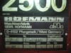 SKF/FAG Axial-Rillenkugellager für Hofmann Duolift Typ GS GE GT 2.5 GTE 2500 (für Spindellagerung oberes Ende)