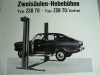Auflageplatte Auflageteller Gummiauflage Vollgummiteller für Hoppe & Hardt Hebebühne ZSB 70 (110mm x 35mm)
