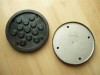 lift pad, rubber pad, rubber plate for Slift Classic 2.25 / IME lift (152mm x 16mm, with steel insert)