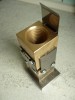 Lifting nut + safety nut + Locking plates for Zippo lift type 1401 1411 / 4 tons lift