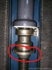 lock nut, safety nut nut for Hofmann Type GTE 2500 Duolift 2500 GT/GTE BT/BTE, MT/MTE 2500, MSE 5000