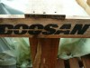 Bagger Doosan DX140W Einstieg Schritt 110955-00090B STEP ASSY
