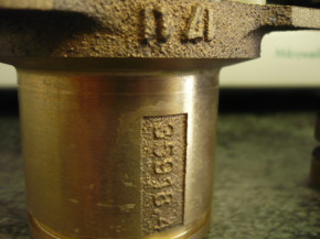 Lifting nut load nut for Hofmann Duolift Type MTE 3000 (new design)