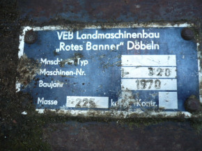 Seal kit for hydraulic cylinder VEB Orsta gripper T157 Universal charger (gripper cylinder type no. 8157)