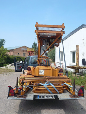 Rücklicht Lichtscheibe Bremslicht DDR VEB Arbeitsbühne Ladwig Hebebühne FH1600/1