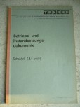 Betriebs- und Instandsetzungsdokumente Anleitung Takraf Gabelstapler Schaufel Typ 2002 4002