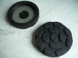 lift pad, rubber pad, rubber plate for RAV Ravaglioli Lift (100mmx21mm)