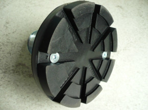 Teleskop Tragteller Gummiauflage Vollgummiteller Aufnahme liftpad Nußbaum SLE SL