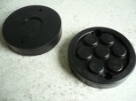 lift pad, rubber pad, rubber plate for J.A.B. Becker lift (98mm x 20mm)
