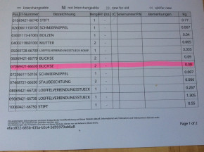 Stahlbuchse Lagerbuchse Löffel Kubota KX41-2 Minibagger 6942166630 6872166630