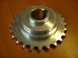 1/2 inch chain sprocket wheel, drive wheel for Romeico H224 / FOG 449 lift (Sprocket with key)