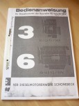 DDR Gabelstapler Anleitung Takraf Stapler DFG 3202 N