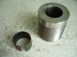 original v-belt pulley for Maha lift type ECON EL 2.5 GF / EL 2.5 GP (incl. tolerance ring)