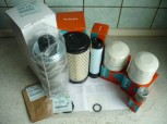 Service kit maintenance kit oil filter fuel filter air Kubota U27-4 mini excavator