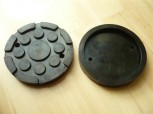 lift pad, rubber pad, rubber plate for Slift lift Type CO2 2.30 E2 (122mm x 18mm)