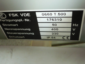 Steuerkasten Steuerschrank Schaltkasten für Zippo Hebebühne u.a. Typ 1130