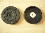 lift pad, rubber plate for Zippo lift Type 1311 1313 (126mm x 22mm with steel insert + 1 center hole)