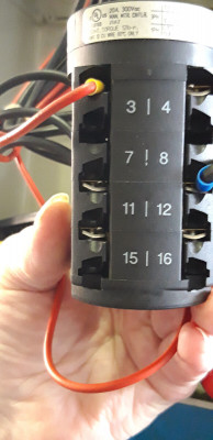 Wendeschalter Steuerschalter Motorschalter Romeico R.224 R.237